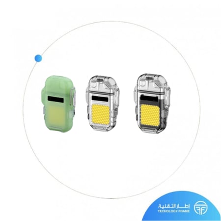 ولاعة كهربائية وكشاف يدوي
