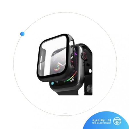 اطار ساعة لون اسود