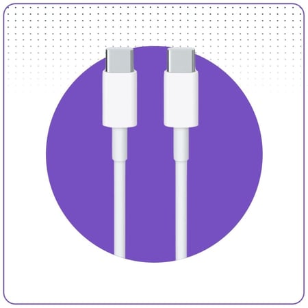 كيبل كابل سلك اسلاك شاحن تايب سي شواحن تايب سي اصلي قوي