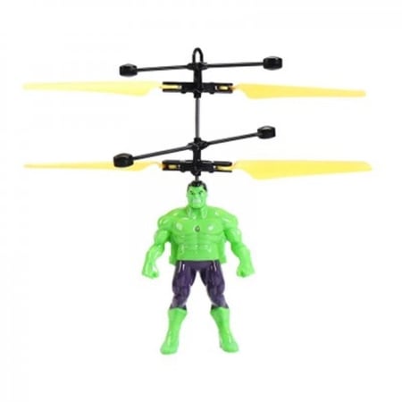 طائرة الابطال الخارقين مزودة بإضاءة مع حساس