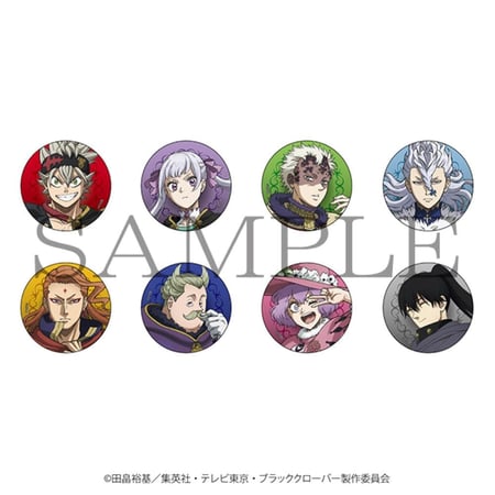 Black Clover EXHIBITION - Anime Badge By Luck