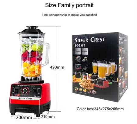 خلاط العصير القوي والجديد ب 15 سرعة