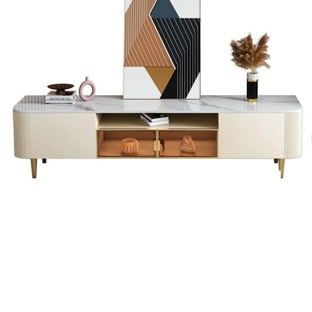 طاولة تلفزيون مودرن 200x53x40 سم