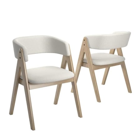 طاولة طعام "آرت ديكو" 6 مقاعد