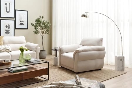 كنب مقعد واحد عصري