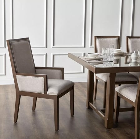 طقم سفرة بسطح زجاج 10 مقاعد