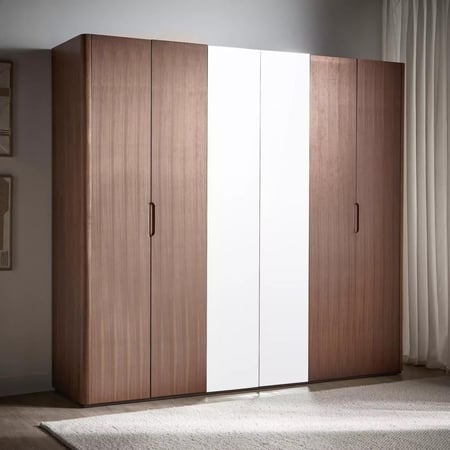 دولاب ملابس 6 أبواب انزلاقية