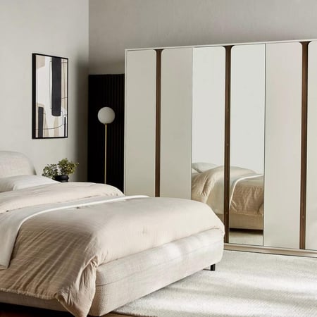 خزانة ملابس 6 أبواب