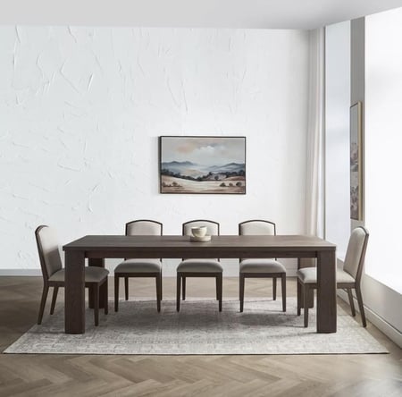 طقم طاولة طعام 8 مقاعد