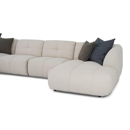 طقم غرفه معيشة كنبة كتان