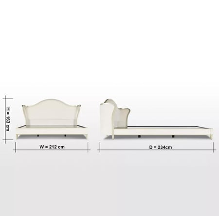 سرير سوبر - 200x200 سم