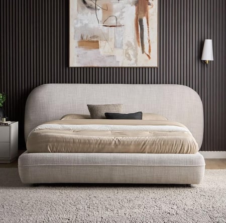 سرير فرينش كوين - 160x200 سم