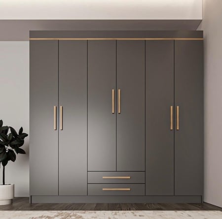 دولاب كبير للملابس أبيض