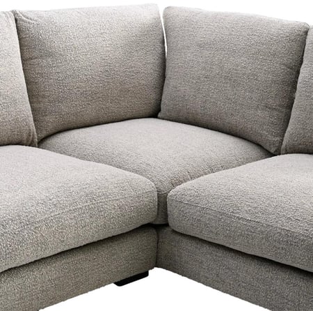 كنب خمسة مقاعد زاوية يمين