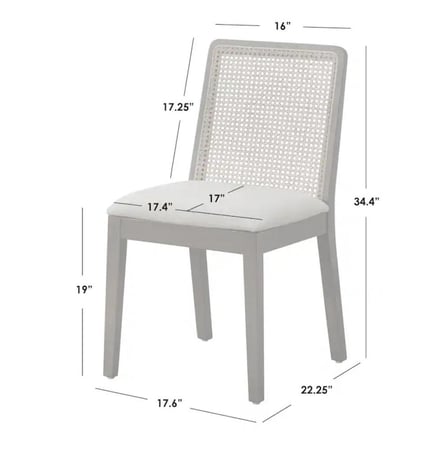 طاولة طعام "كانيه" 6 كراسي