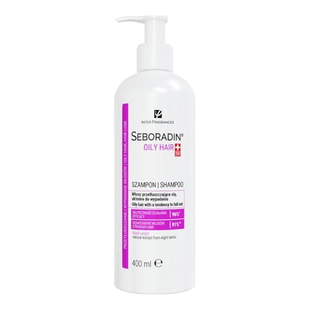 شامبو سيبورادين 400 مل للشعر الدهني اويلي هير  seboradin oily hair shampoo 400 ml