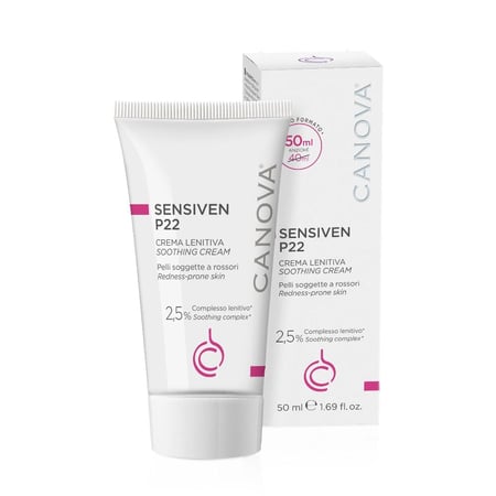 كانوفا سینسیفن بي 22 سوثینج كریم 50 مل canova sensiven p22 soothing cream 50ml tube