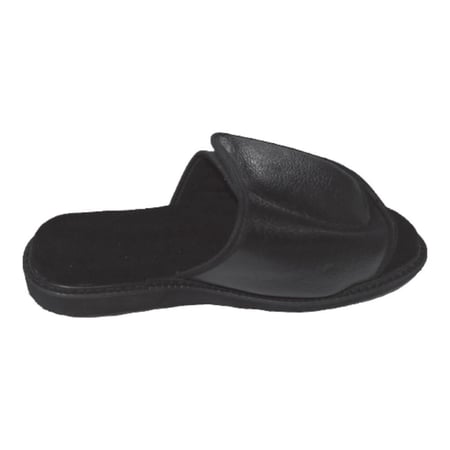 شبشب مفتوح لمرضي السكري لون اسود HT814 مقاس 44 open slippers for diabetics, black color HT814, size 44