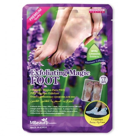 جوارب القدم السحرية ام بيوتي لتقشير القدمين mbeauty exfoliating magic foot