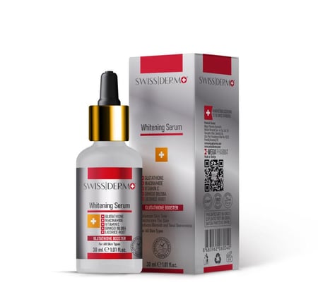 سويس ديرومو سيروم تفتيح البشرة 30 مل swiss dermo whitening serum 30 ml