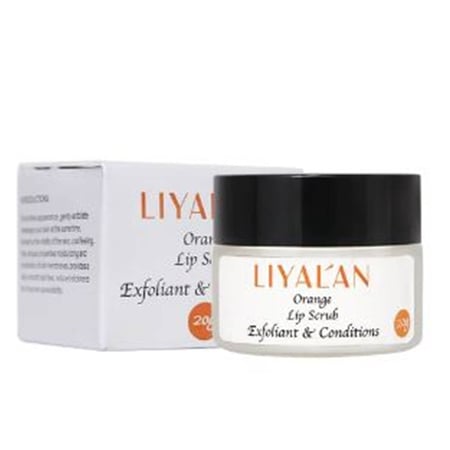 مقشر ليالان لشفاة بالبرتقال  30 جم  liyalan lip scrub 20 g