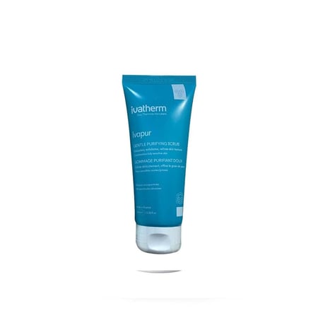 جل  ايفا ثيرم ايفا بور مقشر لطيف للبشرة المختلطة و الدهنية 100 مل ivatherm ivapur gentle purifying scrub gel 100 ml