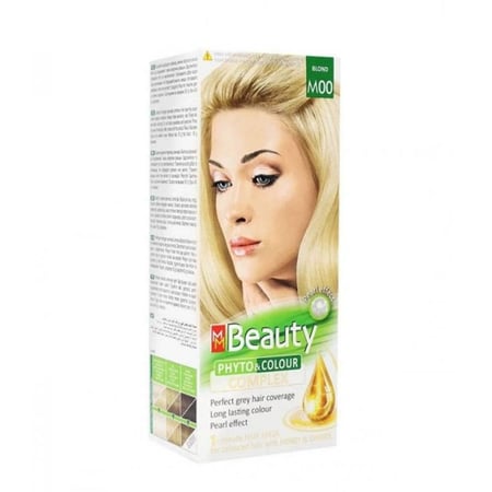 صبغة شعر فيتو اند كولور كومبليكس من ام ام بيوتي m00 اشقر 125ج mm beauty hair colour phyto and colour complex  blond m00