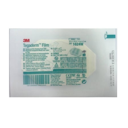 لصق شفاف تيجاديرم 1624w ضد الماء مقاس 6 فى 7 سم 3m tegaderm plaster 1624w