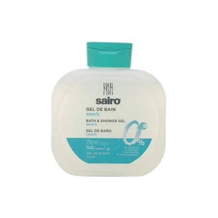 جل استحمام سايرو 750 مل  sairo bath and shower gel white 750ml