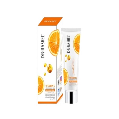 كريم تفتيح المناطق الحساسة د.راشيل 80 جرام بفيتامين ج dr rashel vitamin c whitening cream 80 gram