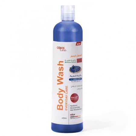 غسول للجسم كوفيكس بالنيلة المغربية 400 مل covix care body wash 400 ml with moroccan nila soap