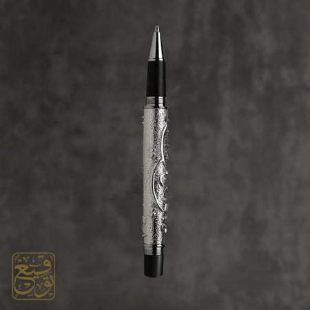 طقم قلم الضاد قلم حبر جاف قلم ريشة هدية فخمة اليوم العالمي للغة العربي