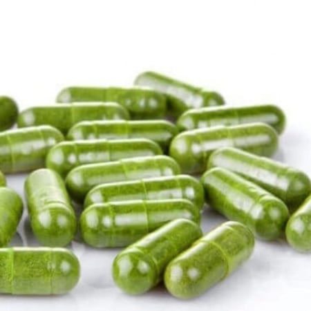 كبسولات مورينجا خام