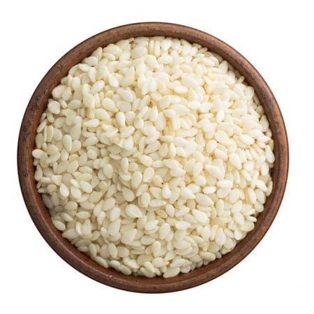 سمسم أبيض عضوي