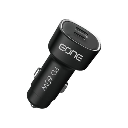 شاحن سيارة EONE بتقنية PD بقدرة 60W – شحن سريع وآمن أثناء التنقل