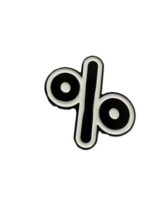 ملصق حديد علامة %