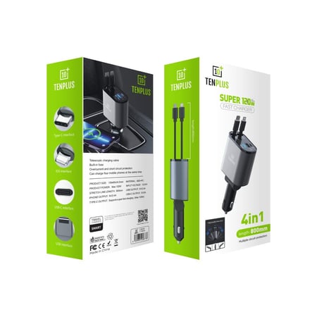 كابل شحن تلسكوبي