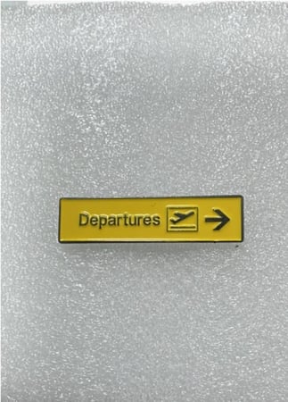 ملصق حديد لصق 3M اقلاع الطيارة