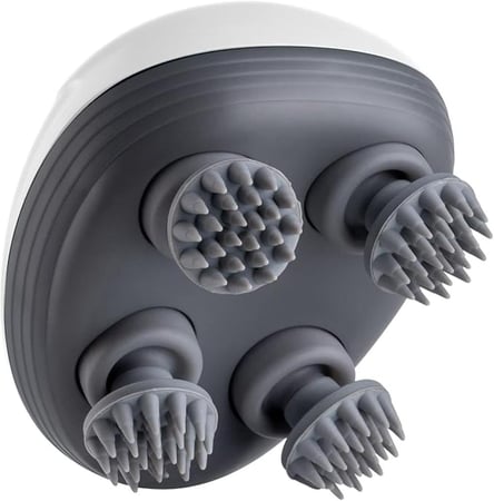 جهاز تدليك كهربائي محمول باليد – لتدليك فروة الرأس (أبيض)