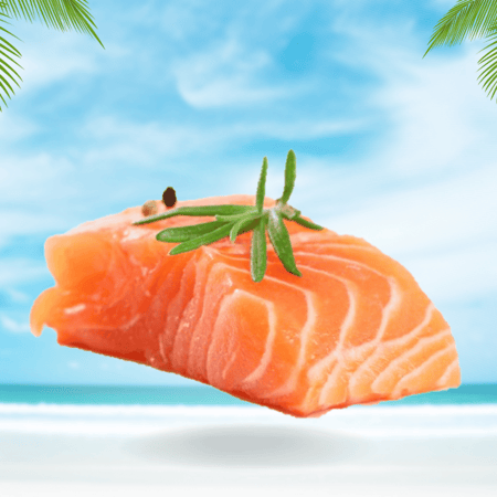 فيليه سلمون نصف كيلو