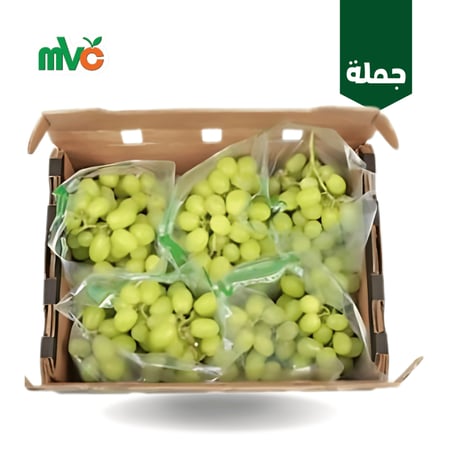 عنب أبيض مستورد كرتون
