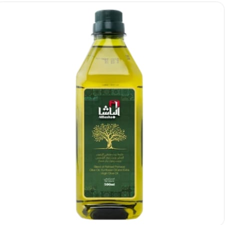 الباشا زيت زيتون متبقي 500 مل