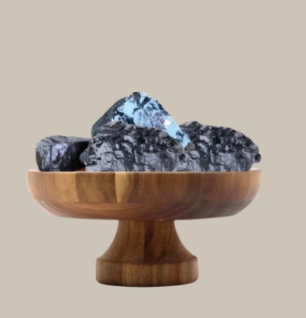 الاثمد كحل مغربي حجر خام 100 جرام