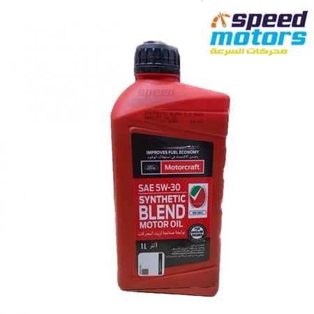 زيت محرك موتركرافت 1 لتر نص تخليقي 5w30 Motorcraft