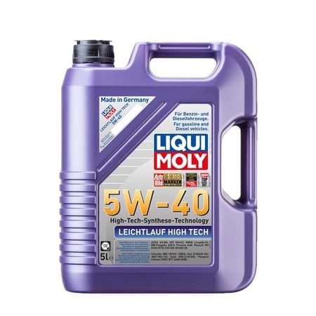 ت ليكوى مولى 5w40 للمحرك تخليقي بتقنية عالية ليتشكوف ألماني 5 لتر