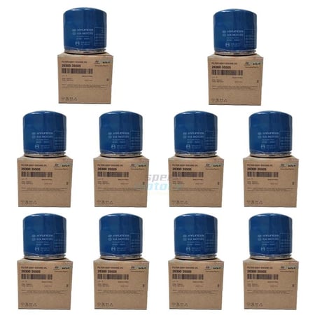 10 فلاتر زيت المكينة المحرك 4 سلندر اصلي 2630035505