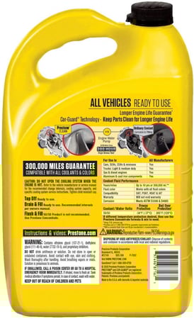 ماء برستون اخضر Prestone 50/50 Extended Life Prediluted AF2100 Antifreeze/Coolant