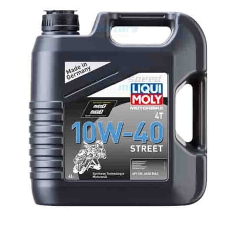 زيت ليكوي مولي 10w40 ستريت 4T زيت محرك عالي الكفاءة 4 لتر