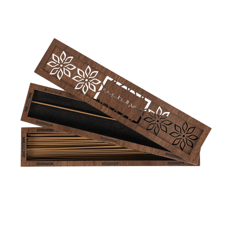 مبخرة خشب كبيرة ذكية بتصميم عصري لا مثيل له من بوح الطيب