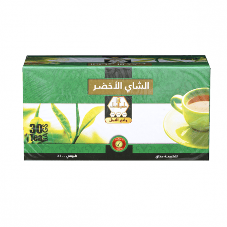 وادي النحل شراب الشاي الاخضر 30كيس